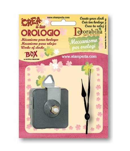 MECANISME ET AIGUILLES POUR HORLOGE STAMPERIA