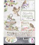 BLOC 9 FEUILLES SPARROW HILL CIAO BELLA A4 CBCL053