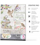 BLOC 9 FEUILLES SPARROW HILL CIAO BELLA A4 CBCL053