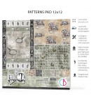 BLOC 8 FEUILLES ENIGMA CIAO BELLA 30X30CM CBT052