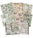 BLOC 8 FEUILLES ENIGMA CIAO BELLA 30X30CM CBT052