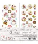 DIGI LABEL SET 15.5 X 30.5 CM -  SWEET