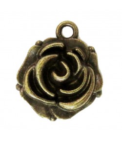 CHARMS ROSE X 5 - ARGENT