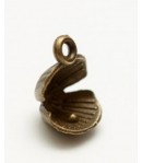 CHARMS COQUILLE ET PERLE X 10 - BRONZE