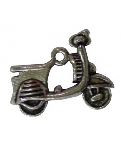 CHARMS MOTO  X 10 - ARGENT