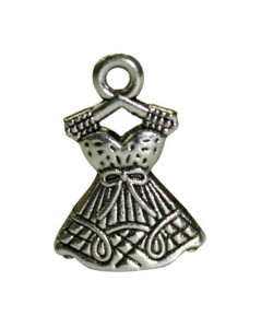 CHARMS ROBE X 10 - ARGENT