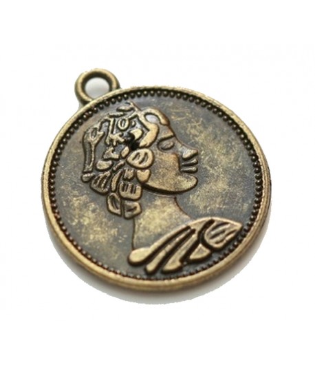 CHARMS PIECE X 10 - BRONZE