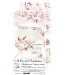 JUNK JOURNAL SET 15.5 X 30.5 CM -  A CORDIAL INVITATION