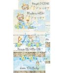 JUNK JOURNAL SET 15.5 X 30.5 CM -  HELLO LITTLE BOY