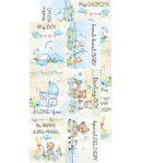 JUNK JOURNAL SET 15.5 X 30.5 CM -  HELLO LITTLE BOY