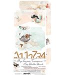 JUNK JOURNAL SET 15.5 X 30.5 CM -  MY SWEET TREASURE