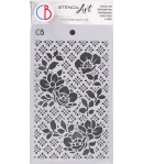 POCHOIR ANEMONES 14.5X24 CM - CIAO BELLA MS084