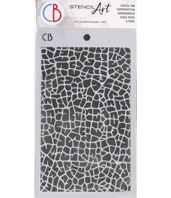 POCHOIR LEAF VENATION 14.5X24 CM - CIAO BELLA MS088