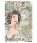 PAPIER DE RIZ A4 ENIGMA 21 X 29.7CM CIAO BELLA CBRP224