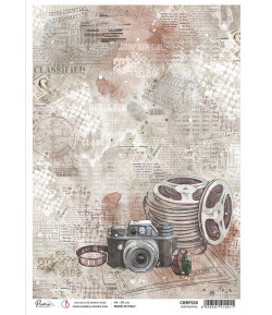 PAPIER DE RIZ A4 CONFIDENTIAL 21 X 29.7CM CIAO BELLA CBRP225