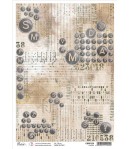 PAPIER DE RIZ A4 FORTRAN 21 X 29.7CM CIAO BELLA CBRP228