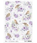 PAPIER DE RIZ A4 SPARROW HILL 21 X 29.7CM CIAO BELLA CBRP230