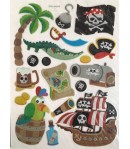 STICKERS GEL 3D PIRATE
