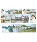 PAPIER DE RIZ MER DU NORD 33 X 48 CM DFS135