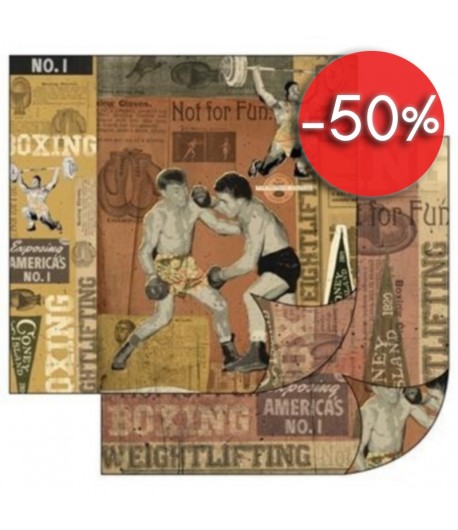 PAPIER BOXE 30 X 30 CM - STAMPERIA SBB162