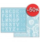 PAPIER ALPHABET 30 X 30 CM SBB216