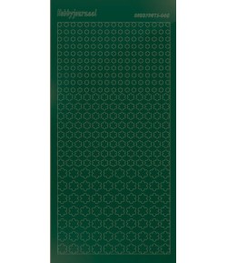 STICKERS MOTIFS VERT FONCE STDM08J
