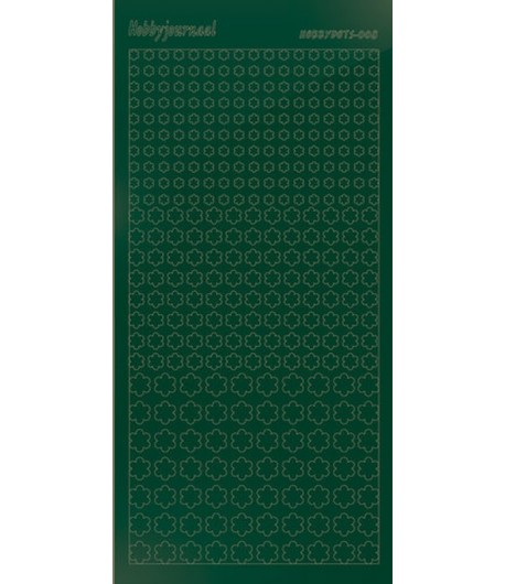 STICKERS MOTIFS VERT FONCE STDM08J