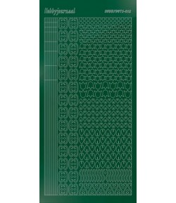 STICKERS MOTIFS VERT STDM122