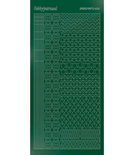 STICKERS MOTIFS VERT STDM122