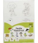 FEUILLE MAGNETIQUE PIRATE