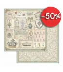 PAPIER JEWELLERY PRINCESS 30 X 30 CM - SBB715 STAMPERIA