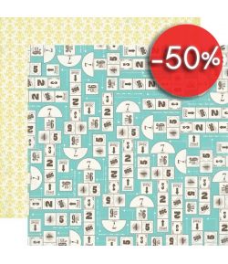 PAPIER HOPSCOTCH 30.5 X 30.5 CM - CARTA BELLA TRUE FRIENDS