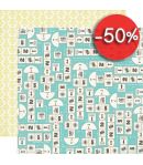 PAPIER HOPSCOTCH 30.5 X 30.5 CM - CARTA BELLA TRUE FRIENDS