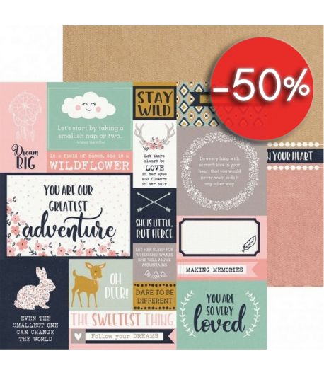 PAPIER KC HIDE AND SEEK 30 X 30 CM DEER