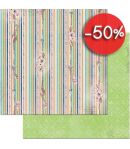 PAPIER SERENDIPITY STRIPE 30.5 X 30.5 CM - BO BUNNY