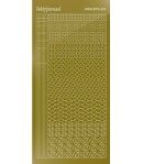 STICKERS MOTIFS OR  STDM147