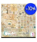 BLOC 8 FEUILLES SIGN OF THE TIMES CIAO BELLA 30X30CM CBT044