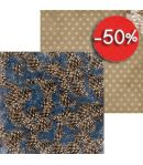 PAPIER PINECONES 30.5 X 30.5 CM - BO BUNNY SLEIGH RIDE