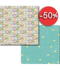 PAPIER PLAYTIME 30.5 X 30.5 CM - CARTA BELLA TRUE FRIENDS