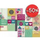 PAPIER ELEMENTS 2 30.5 X 30.5 CM - SIMPLE STORIES HEY MOM