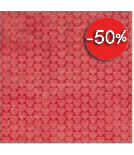 PAPIER HEART 30.5 X 30.5 CM - AUTHENTIQUE PAPER LOVELY