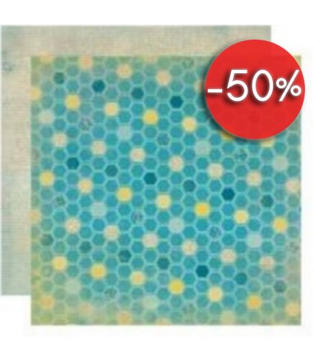 PAPIER  SUMMER TWO 30.5 X 30.5 CM - AUTHENTIQUE PAPER SEASONS