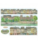 PAPIER DE RIZ BORD DE SEINE 33 X 48 CM DFS151