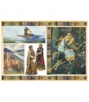 PAPIER DE RIZ FABLE RUSSE 33 X 48 CM DFS163