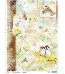 PAPIER DE RIZ A3 NOTRE VIE 30.6 X 42.7CM CBRM022