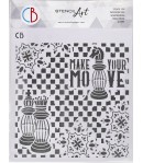 POCHOIR MAKE YOUR MOVE 22X24 CM - CIAO BELLA MS8-014