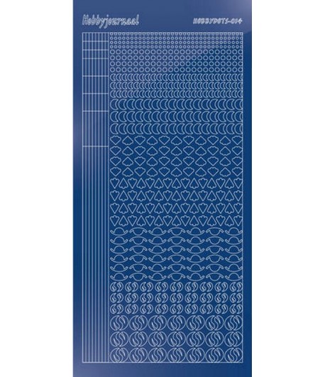 STICKERS MOTIFS BLEU STDM14A