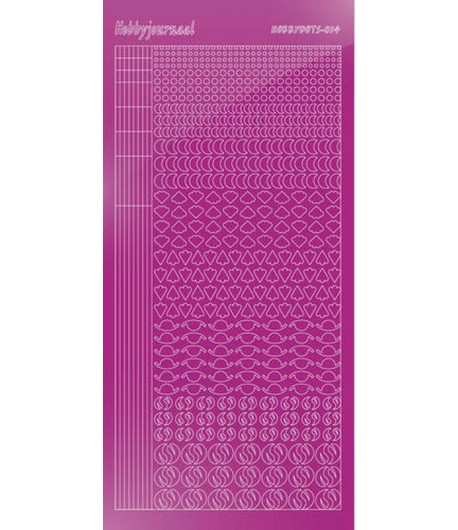 STICKERS MOTIFS ROSE STDM14F