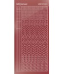 STICKERS MOTIFS CHRISTMAS RED STDM14H