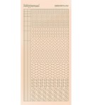 STICKERS MOTIFS ROSE PALE STDM14L